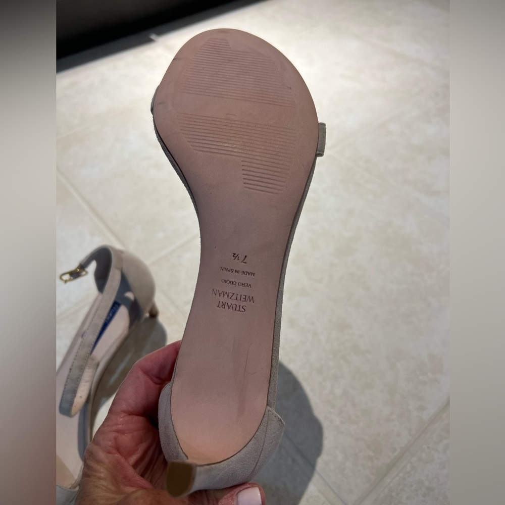 Stuart Weitzman Block Heel Sandals - image 3